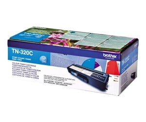 Printertilbehør blekk/toner - Brother TN320C / TN 320C Cyan Toner - Laser toner Blå - TN320C