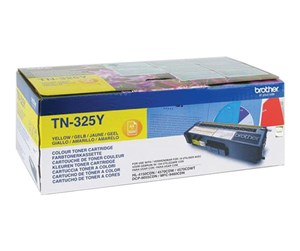 Printertilbehør blekk/toner - Brother TN325Y / TN 325Y Yellow Toner - Laser toner Yellow - TN325Y