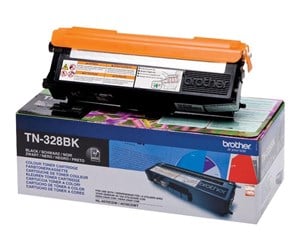 Printertilbehør blekk/toner - Brother TN328BK / TN 328BK Black Toner - Laser toner Svart - TN328BK