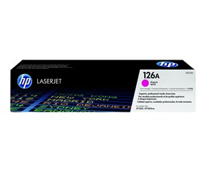 Printertilbehør blekk/toner - HP 126A / CE313A Magenta Toner - Laser toner Rød - CE313A