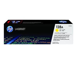 Printertilbehør blekk/toner - HP 128A / CE322A Yellow Toner - Laser toner Yellow - CE322A