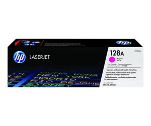 Printertilbehør blekk/toner - HP 128A / CE323A Magenta Toner - Laser toner Rød - CE323A