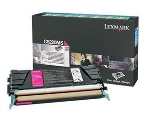 Printertilbehør blekk/toner - Lexmark C5220MS Toner - Laser toner Rød - C5220MS