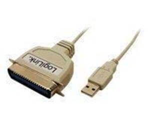 Nettverksadapter - LogiLink Adapter USB to Parallel - AU0003B