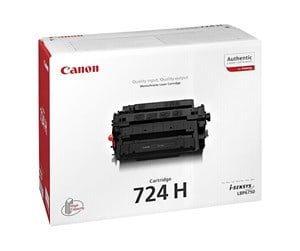 Printertilbehør blekk/toner - Canon CRG 724H / 3482B002 High Black - Laser toner Svart - 3482B002