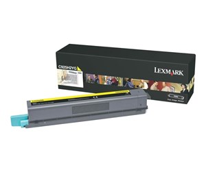 Printertilbehør blekk/toner - Lexmark C925H2YG / High Capacity Yellow Toner - Laser toner Yellow - C925H2YG