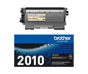 Printertilbehør blekk/toner - Brother TN2010 / TN 2010 Black Toner - Laser toner Svart - TN2010