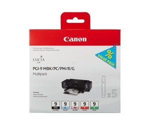 Printertilbehør blekk/toner - Canon PGI-9 / 1033B013 Multi Pack - Blekkpatron Fotocyan - 1033B013