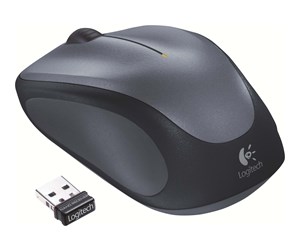 Mus - Logitech Wireless Mouse M235 - Mus - Optisk - 3 knapper - Sølv - 910-002201