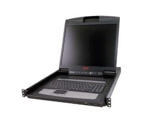 Skjerm - APC Rack LCD Console KVM (tastatur - AP5719