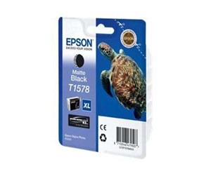 Printertilbehør blekk/toner - Epson T1578 Ink Cartridge - Matt Black - Blekkpatron Matt svart - C13T15784010