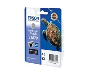 Printertilbehør blekk/toner - Epson T1579 Ink Cartridge - Light Black - Blekkpatron Veldig lysesvart - C13T15794010