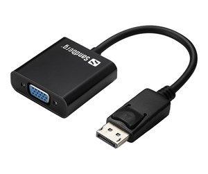 Skjermkabel - Sandberg DisplayPort to VGA Adapter - 508-43