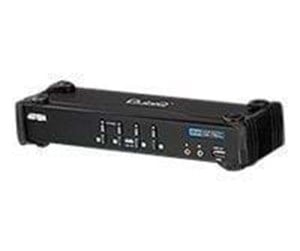 KVM-switch - ATEN CubiQ CS1764A - KVM / audio-switch - 4 porte - CS1764A