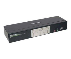 KVM-switch - IOGEAR GCS1642 2-Port Dual View Dual Link DVI KVMP Switch with Audio - KVM / audio / USB switch - 2 porte - GCS1642