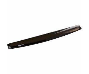 Kabinett tilbehør (kjølepasta mv.) - Fellowes Crystal™ Gel Keyboard Wrist Rest Black - 9112201