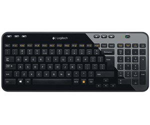 Tastatur - Logitech Wireless Keyboard K360 - Tastatur - Nordisk - Svart - 920-003088