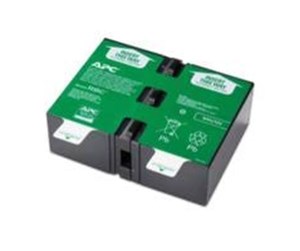 UPS - APC Replacement Battery Cartridge #124 - UPS-batteri - APCRBC124