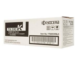 Printertilbehør blekk/toner - Kyocera 1T02KV0NL0 / TK 590K - Laser toner Svart - 1T02KV0NL0