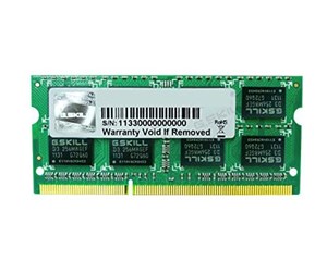 RAM - G.Skill 4GB DDR3 1333MHz - F3-10666CL9S-4GBSQ