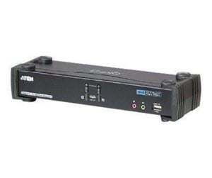 KVM-switch - ATEN CubiQ CS1782A - KVM / audio-switch - 2 porte - CS1782A