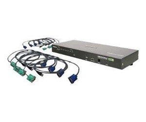 KVM-switch - IOGEAR GCS1808KITU - KVM / USB switch - 8 porte - GCS1808KITU