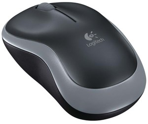 Mus - Logitech Wireless Mouse M185 - Mus - Optisk - 3 knapper - Grå - 910-002235