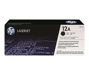 Printertilbehør blekk/toner - HP 12AD / Q2612AD 2-Pack Black Toner - Laser toner Svart - Q2612AD