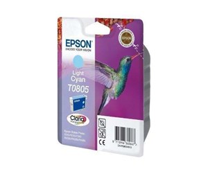 Printertilbehør blekk/toner - Epson T0805 Light Cyan - Blekkpatron Light cyan - C13T08054021