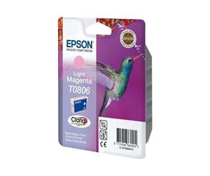 Printertilbehør blekk/toner - Epson T0806 Light Magenta - Blekkpatron Light magenta - C13T08064021