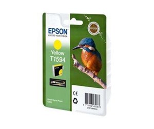 Printertilbehør blekk/toner - Epson T1594 Ink Cartridge - Yellow - Blekkpatron Yellow - C13T15944010