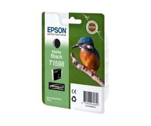 Printertilbehør blekk/toner - Epson T1598 Ink Cartridge - Matt Black - Blekkpatron Matt svart - C13T15984010