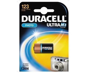 Batteri - DURACELL ULTRA 123 PHOTO 1PK - CR17345