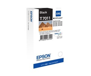 Printertilbehør blekk/toner - Epson T7011 XXL Ink Cartridge - Black - Blekkpatron Svart - C13T70114010