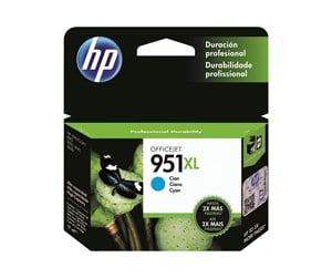 Printertilbehør blekk/toner - HP 951XL / CN046AE High Capacity Cyan Ink - Blekkpatron Blå - CN046AE