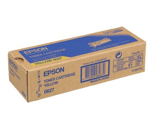 Printertilbehør blekk/toner - Epson C13S050627 Yellow Toner - Laser toner Yellow - C13S050627