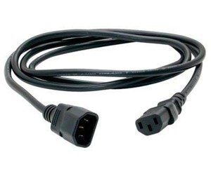 Strømkabel (ekstern) - StarTech.com Standard Computer Power Cord Extension - forlængerkabel til strøm - PXT100