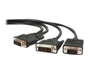 Skjermkabel - StarTech.com DVI-I Male to DVI-D Male an - DVIVGAYMM6