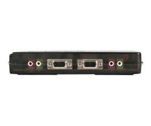 KVM-switch - StarTech.com 4 Port Black USB KVM Switch - SV411KUSB