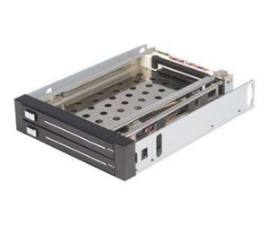 Harddisk - Tilbehør - StarTech.com 2 Drive 2.5in Trayless Hot Swap SATA Mobile Rack Backplane - HSB220SAT25B