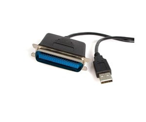 Nettverksadapter - StarTech.com ICUSB128410 USB to Parallel Printer Adapter M/M - ICUSB128410