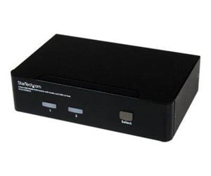 KVM-switch - StarTech.com 2 Port USB HDMI KVM Switch with Audio and USB 2.0 Hub - SV231HDMIUA