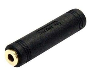 Lydkabel - StarTech.com 3.5 mm to 3.5 mm Audio Coupler - Female to Female - GCAUD3535FF