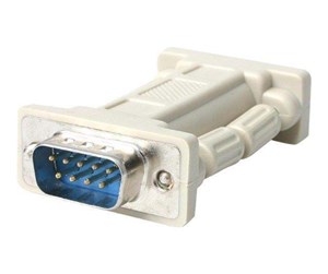 Parallell/seriell kabel - StarTech.com DB9 RS232 Serial Null Modem Adapter - NM9MF