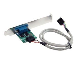 Nettverksadapter - StarTech.com 24in Internal Motherboard USB Header to Serial RS232 Adapter - ICUSB232INT1