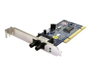 Nettverksadapter - StarTech.com 100Mbps PCI Multi Mode ST Fiber Ethernet NIC Network Adapter 2km - PCI100MMST