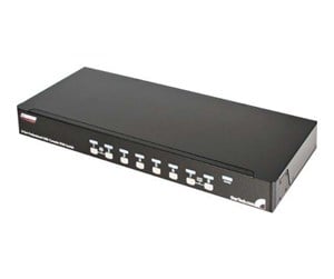 KVM-switch - StarTech.com 8 Port 1U Rack Mount USB - SV831DUSBU