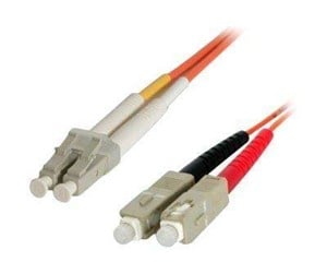 Nettverkskabel - Multimode 62.5/125 Duplex Fiber Patch Cable LC-SC - netværkskabel - FIBLCSC1