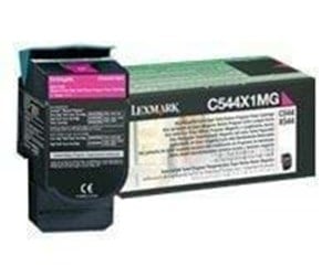 Printertilbehør blekk/toner - Lexmark Toner C544X1MG - Laser toner Rød - C544X1MG