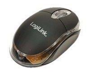 Mus - LogiLink Mouse Optical USB Mini with LED - Mus - Optisk - 3 knapper - ID0010